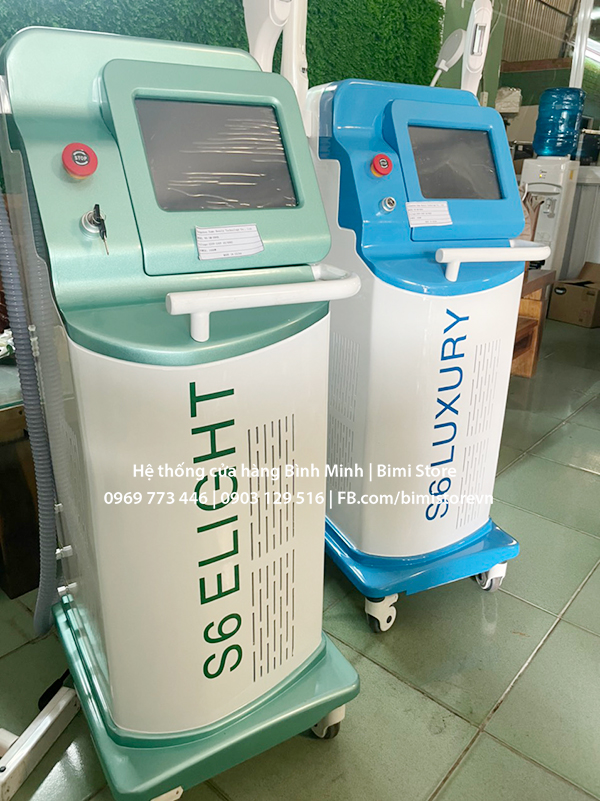 may ban laser va triet long s6 luxury spa